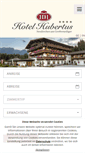 Mobile Screenshot of ferienhotel-hubertus.at